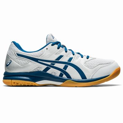 Asics Gel-Rocket 9 - Miesten Lentopallokengät - Harmaat/Sininen